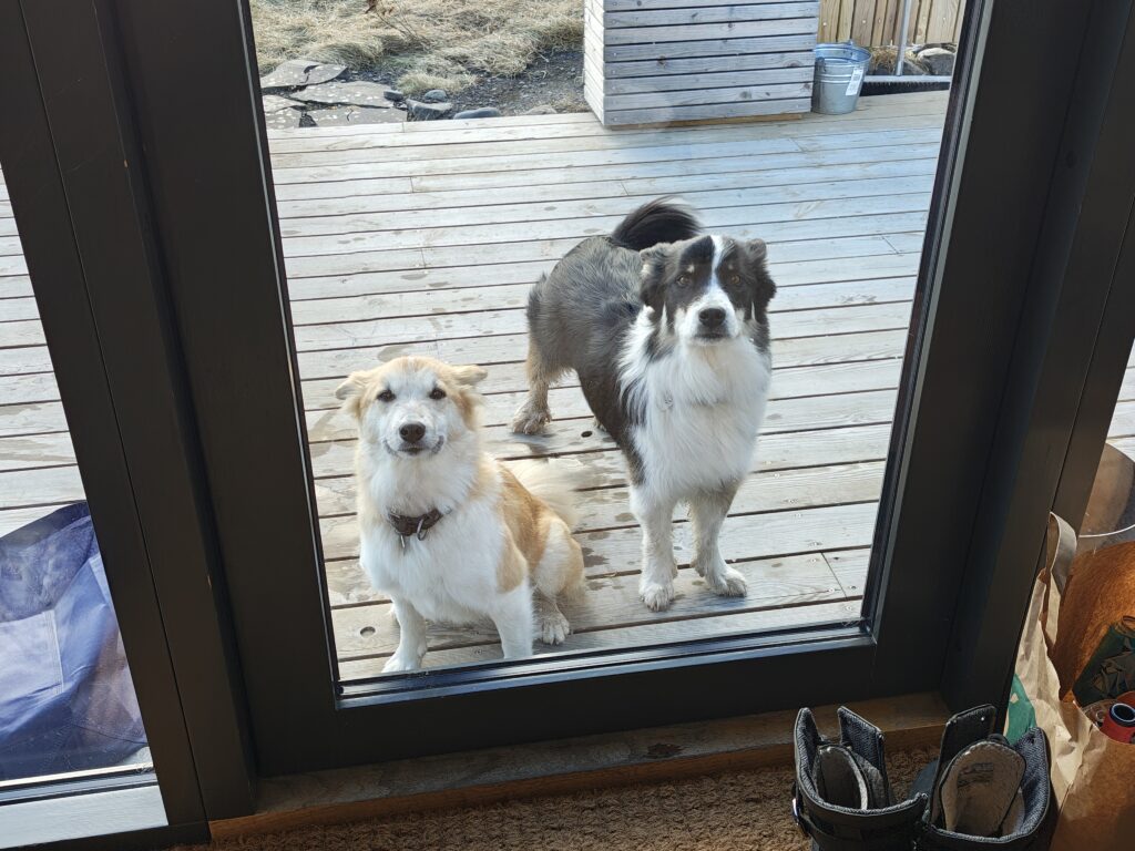 Katla (links) und Hekla (rechts)